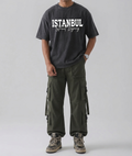 Zylon "Istanbul Street Legacy" – Premium Heavyweight Drop-Shoulder Tee | Dark Grey