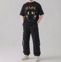 Zylon | Urban Street MASK Premium Heavyweight Drop-Shoulder Tee | Black